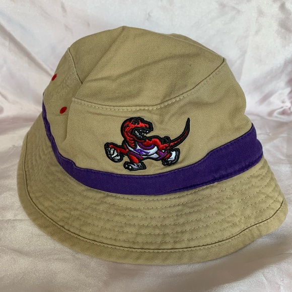 Tan Raptors Summer Nba Bucket Hat 